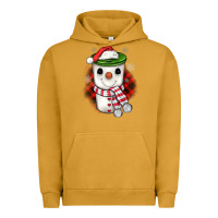 Pigment Peanut Butter Christmas snowman coffee Urban Hoodie - JahusDesignShop