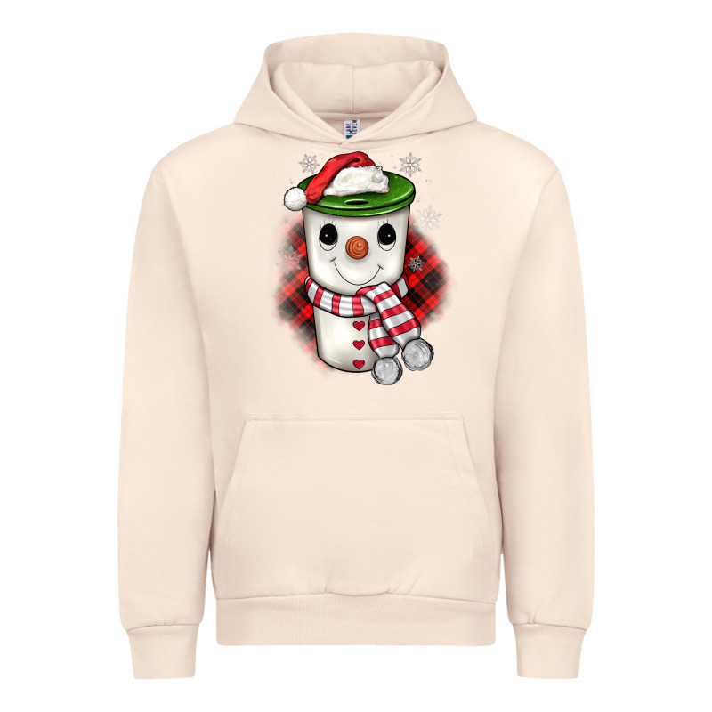 Christmas Snowman Coffee Urban Hoodie by JahusDesignShop | Teevron