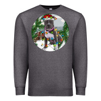 Charcoal Heather Pitbull And Farm Premium Sweatshirt - RanaPortraitStore