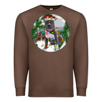 Chestnut Pitbull And Farm Premium Sweatshirt - RanaPortraitStore