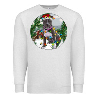 Oatmeal Heather Pitbull And Farm Premium Sweatshirt - RanaPortraitStore