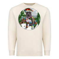Sandshell Pitbull And Farm Premium Sweatshirt - RanaPortraitStore