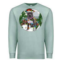 Seafoam Pitbull And Farm Premium Sweatshirt - RanaPortraitStore