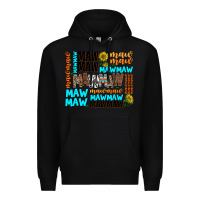 Black maw maw Premium Hoodie - AdoDesignShop