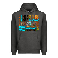 Charcoal Heather maw maw Premium Hoodie - AdoDesignShop