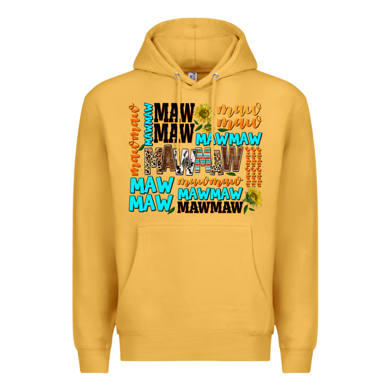 Maw Maw Premium Hoodie by AdoDesignShop | Teevron