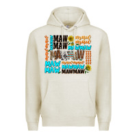 Oatmeal Heather maw maw Premium Hoodie - AdoDesignShop