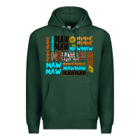 Sports Green maw maw Premium Hoodie - AdoDesignShop