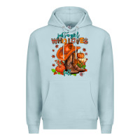 Jusr A Girl Who Loves Fall  Cowgirl Premium Hoodie | Teevron