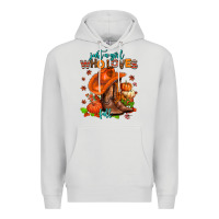 Dove Grey jusr a girl who loves fall  cowgirl Premium Hoodie - AdoDesignShop