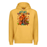 Mustard jusr a girl who loves fall  cowgirl Premium Hoodie - AdoDesignShop