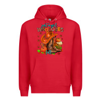 Red jusr a girl who loves fall  cowgirl Premium Hoodie - AdoDesignShop
