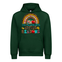 Forest Green i love my job for all the little reasons Urban Hoodie - AdoDesignShop