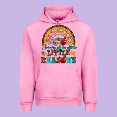 I Love My Job For All The Little Reasons Urban Hoodie Designed By Adodesignshop