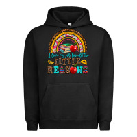 Pigment Black i love my job for all the little reasons Urban Hoodie - AdoDesignShop