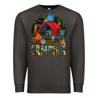 Smoke camping Premium Sweatshirt - texasbilliewilder