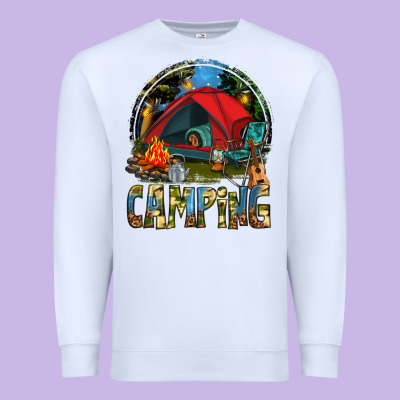 Premium Sweatshirt camping