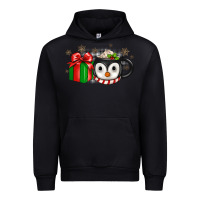 Black Christmas penguin coffee Urban Hoodie - JahusDesignShop