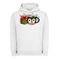 Pigment Lunar Rock Christmas penguin coffee Urban Hoodie - JahusDesignShop