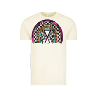 Vintage Arctic race leopard rainbow Vintage Tee - Artiststas