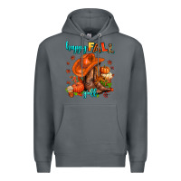 Rock happy fall y'all  cowgirl Premium Hoodie - AdoDesignShop