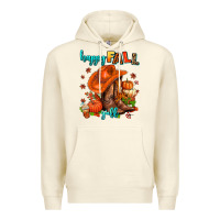 Sandshell happy fall y'all  cowgirl Premium Hoodie - AdoDesignShop
