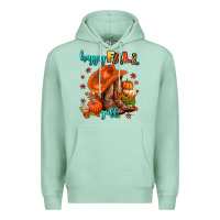 Seafoam happy fall y'all  cowgirl Premium Hoodie - AdoDesignShop