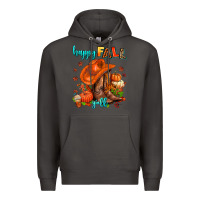 Smoke happy fall y'all  cowgirl Premium Hoodie - AdoDesignShop