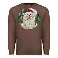 Chestnut Pomeranian And Farm Premium Sweatshirt - RanaPortraitStore
