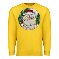 Lemon Pomeranian And Farm Premium Sweatshirt - RanaPortraitStore