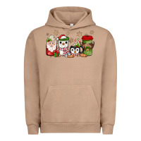 Pigment Burro Christmas coffee Urban Hoodie - JahusDesignShop