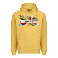 Antique Gold costomized teachers name Premium Hoodie - AdoDesignShop