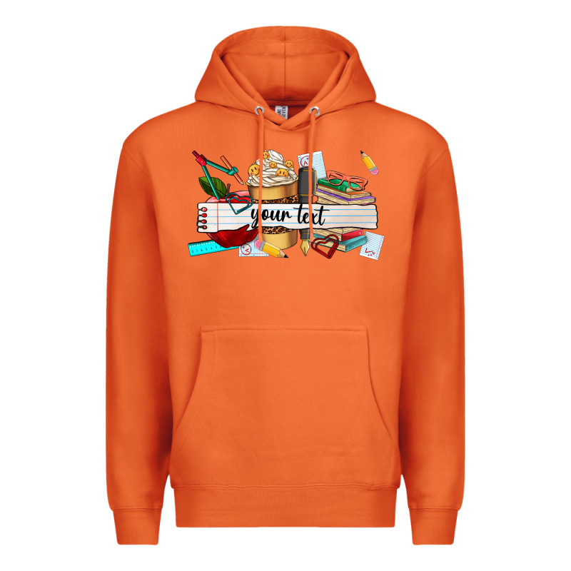 Costomized Teachers Name Premium Hoodie by AdoDesignShop | Teevron