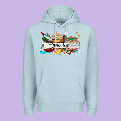 Costomized Teachers Name Premium Hoodie Designed By Adodesignshop