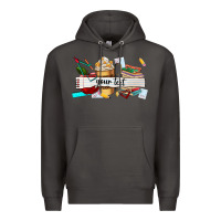 Smoke costomized teachers name Premium Hoodie - AdoDesignShop