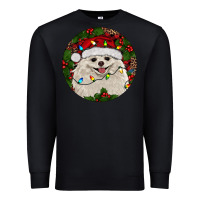 Black Christmas pomeranian Premium Sweatshirt - RanaPortraitStore