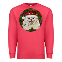Cardinal Christmas pomeranian Premium Sweatshirt - RanaPortraitStore