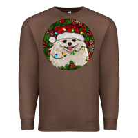 Chestnut Christmas pomeranian Premium Sweatshirt - RanaPortraitStore