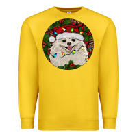 Lemon Christmas pomeranian Premium Sweatshirt - RanaPortraitStore