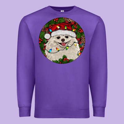 Premium Sweatshirt Christmas pomeranian