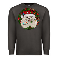 Smoke Christmas pomeranian Premium Sweatshirt - RanaPortraitStore