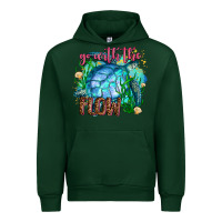 Foreset Green go with the flow Urban Hoodie - AdoDesignShop