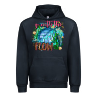 Navy go with the flow Urban Hoodie - AdoDesignShop