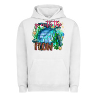 Pigment Lunar Rock go with the flow Urban Hoodie - AdoDesignShop