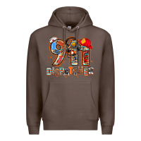 Coffee 911 dispatcher Premium Hoodie - AdoDesignShop