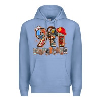 Colony Blue 911 dispatcher Premium Hoodie - AdoDesignShop