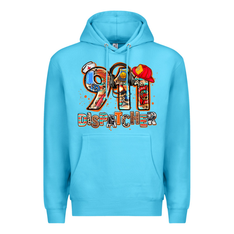 911 Dispatcher Premium Hoodie by AdoDesignShop | Teevron
