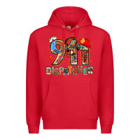 Red 911 dispatcher Premium Hoodie - AdoDesignShop