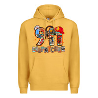 Mustard 911 dispatcher Premium Hoodie - AdoDesignShop