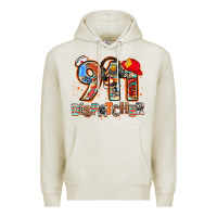 Oatmeal Heather 911 dispatcher Premium Hoodie - AdoDesignShop